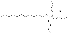 structure of CAS# 15294-63-0, 十二烷基三丁基溴化膦