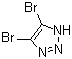 structure of CAS# 15294-81-2, 4,5-二溴-1H-1,2,3-三唑