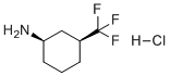 CAS # 1529782-04-4, (1R,3S)-3-Trifluoromethyl-cyclohexylamine hydrochloride