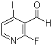 structure of CAS# 153034-82-3, 2-Fluoro-4-iodopyridine-3-carboxaldehyde