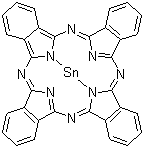 structure of CAS# 15304-57-1, Tin(II) phthalocyanine