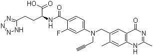 structure of CAS# 153537-73-6, Plevitrexed