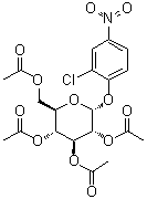 CAS # 153823-58-6, 2-Chloro-4-nitrophenyl 2,3,4,6-tetra-O-acetyl-alpha-D-glucopyranoside