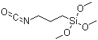 structure of CAS# 15396-00-6, 3-异氰酸酯基丙基三甲氧基硅烷
