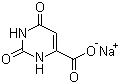 structure of CAS# 154-85-8, 乳清酸钠