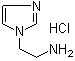 structure of CAS# 154094-97-0, 1H-咪唑-1-乙胺单盐酸盐