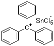 structure of CAS# 15414-98-9, 三苯基碳正五氯锡酸盐