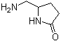 5-(Aminomethyl)pyrrolidin-2-one molecular structure (CAS 154148-69-3)