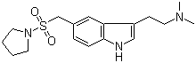 structure of CAS# 154323-57-6, 阿莫曲普坦