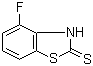 structure of CAS# 154327-24-9, 4-氟-2(3H)-苯并噻唑硫酮