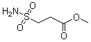 structure of CAS# 15441-08-4, 3-(氨基磺酰基)丙酸甲酯
