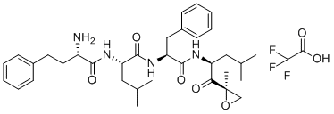 structure of CAS# 1545469-02-0, Carfilzomib Impurity 5 TFA Salt