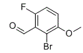structure of CAS# 154650-22-3, 2-溴-6-氟-3-甲氧基苯甲醛