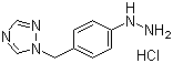 structure of CAS# 154748-67-1, 1-[(4-苯肼)甲基]-1H-1,2,4-三氮唑盐酸盐