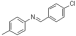structure of CAS# 15485-32-2, N-(4-氯亚苄基)-4-甲基苯胺