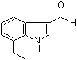 structure of CAS# 154989-45-4, 7-乙基吲哚-3-甲醛