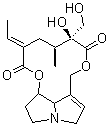 structure of CAS# 15503-87-4, 光萼野百合碱