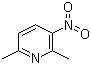 CAS # 15513-52-7, 2,6-Dimethyl-3-nitropyridine