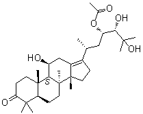 CAS 登录号：155301-58-9, 泽泻醇 E 23-乙酸酯