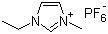 1-Ethyl-3-methylimidazolium hexafluorophosphate molecular structure (CAS 155371-19-0)