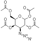 CAS 登录号：155417-78-0, 3-叠氮基-3-脱氧-D-吡喃半乳糖 1,2,4,6-四乙酸酯