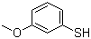 structure of CAS# 15570-12-4, 3-Methoxybenzenethiol