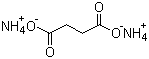 structure of CAS# 15574-09-1, 琥珀酸铵