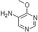 structure of CAS# 15579-82-5, 4-甲氧基-5-嘧啶胺