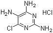 structure of CAS# 155824-29-6, 2,4,5-Triamino-6-chloropyrimidine hydrochloride