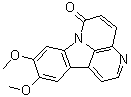 CAS 登录号：155861-51-1, 9,10-二甲氧基-6H-吲哚并[3,2,1-de][1,5]萘啶-6-酮