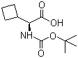 structure of CAS# 155905-77-4, Boc-L-环丁基甘氨酸