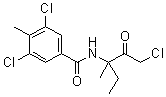 structure of CAS# 156052-68-5, Zoxamide