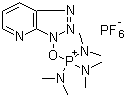 structure of CAS# 156311-85-2, 7-Azabenzotriazol-1-yloxytris(dimethylamino)phosphonium hexafluorophosphate