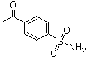 structure of CAS# 1565-17-9, 4-Acetylbenzenesulphonamide