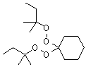 CAS # 15667-10-4, 1,1-Bis(tert-amylperoxy)cyclohexane, 1,1-Di(t-amylperoxy)cyclohexane, 1,1-Di-tert-amylperoxycyclohexane, 90MD, L 531, Luperox 531, Luperox 531M80, Luperox 533M80, Luperox L 531, Lupersol 431-80B, Lupersol 531, Lupersol 531-80B, Trigonox 122, USP 90MD