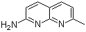 structure of CAS# 1568-93-0, 2-Amino-7-methyl-1,8-naphthyridine