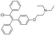 structure of CAS# 15690-57-0, 反式-氯米芬盐酸盐
