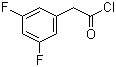 structure of CAS# 157033-24-4, 2-(3,5-二氟苯基)乙酰氯