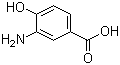 structure of CAS# 1571-72-8, 3-氨基-4-羟基苯甲酸