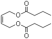 structure of CAS# 1572-84-5, 2-丁烯-1,4-二醇双丁酸酯