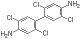 structure of CAS# 15721-02-5, 2,2',5,5'-四氯二苯胺