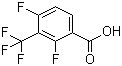 structure of CAS# 157337-81-0, 2,4-二氟-3-三氟甲基苯甲酸