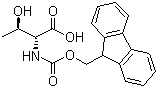 structure of CAS# 157355-81-2, N-[(9H-芴-9-基甲氧基)羰基]-D-苏氨酸