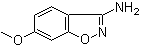 structure of CAS# 157368-82-6, 3-氨基-6-甲氧基-1,2-苯并异恶唑