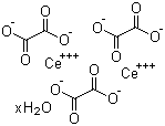 structure of CAS# 15750-47-7, 草酸铈水合物
