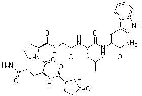 CAS # 157622-03-2, Metamorphosin A, 5-Oxo-L-prolyl-L-glutaminyl-L-prolylglycyl-L-leucyl-L-tryptophanamide
