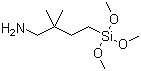 structure of CAS# 157923-74-5, 4-氨基-3,3-二甲基丁基三甲氧基硅烷