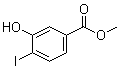 structure of CAS# 157942-12-6, 3-羟基-4-碘苯甲酸甲酯