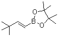 structure of CAS# 157945-83-0, 2-[(1E)-3,3-Dimethyl-1-butenyl]-4,4,5,5-tetramethyl-1,3,2-dioxaborolane