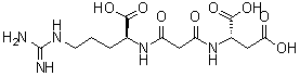 CAS 登录号：158156-78-6, N-[(1S)-4-[(氨基亚胺甲基)氨基]-1-羧基丁基]-3-氧代-beta-丙氨酰-L-天冬氨酸